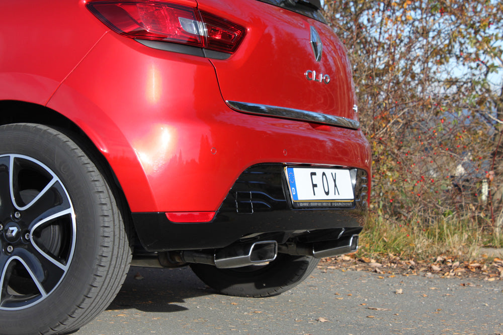 Renault Clio IV Endschalldämpfer Ausgang rechts/links - 145x65 Typ 59 rechts/links