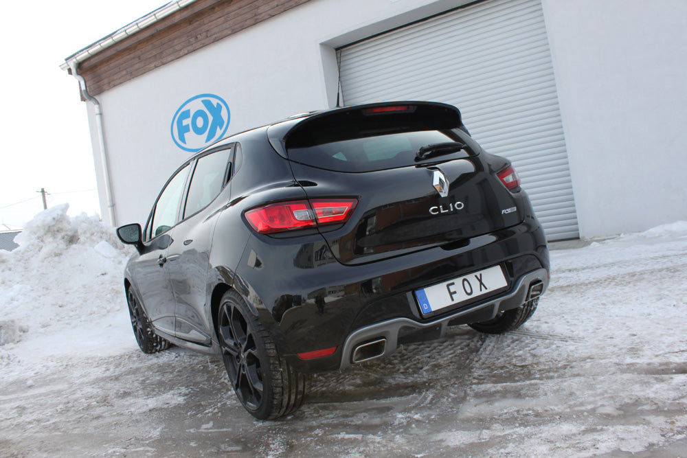 Renault Clio IV RS Endschalldämpfer quer Ausgang rechts/links - 1x50 rechts/links für Serienschürze (Endrohre nicht sichtbar)