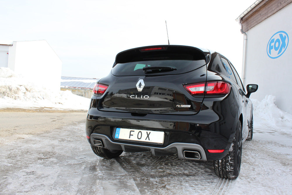 Renault Clio IV RS Endschalldämpfer quer Ausgang rechts/links - 1x50 rechts/links für Serienschürze (Endrohre nicht sichtbar)