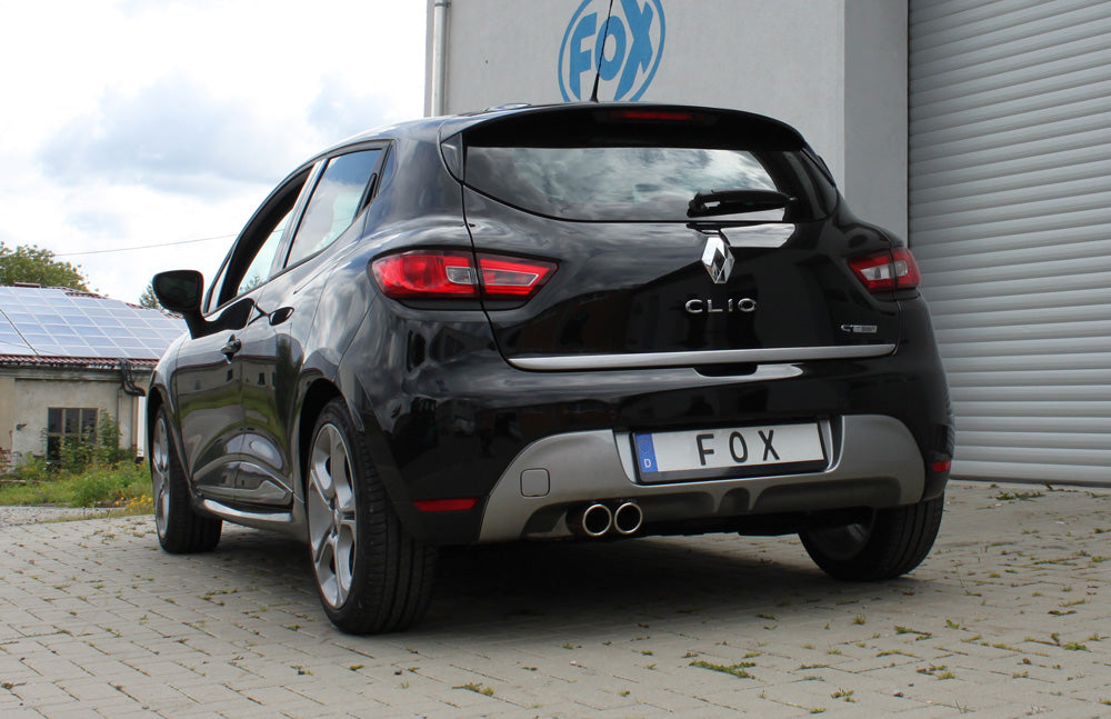 Renault Clio IV GT Endschalldämpfer - 2x76 Typ 16