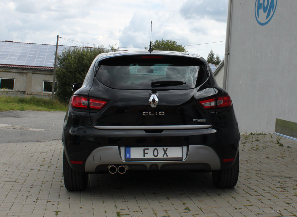 Renault Clio IV GT Endschalldämpfer - 2x76 Typ 16