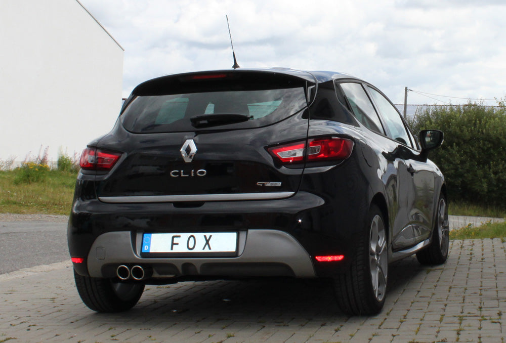 Renault Clio IV GT Endschalldämpfer - 2x76 Typ 16