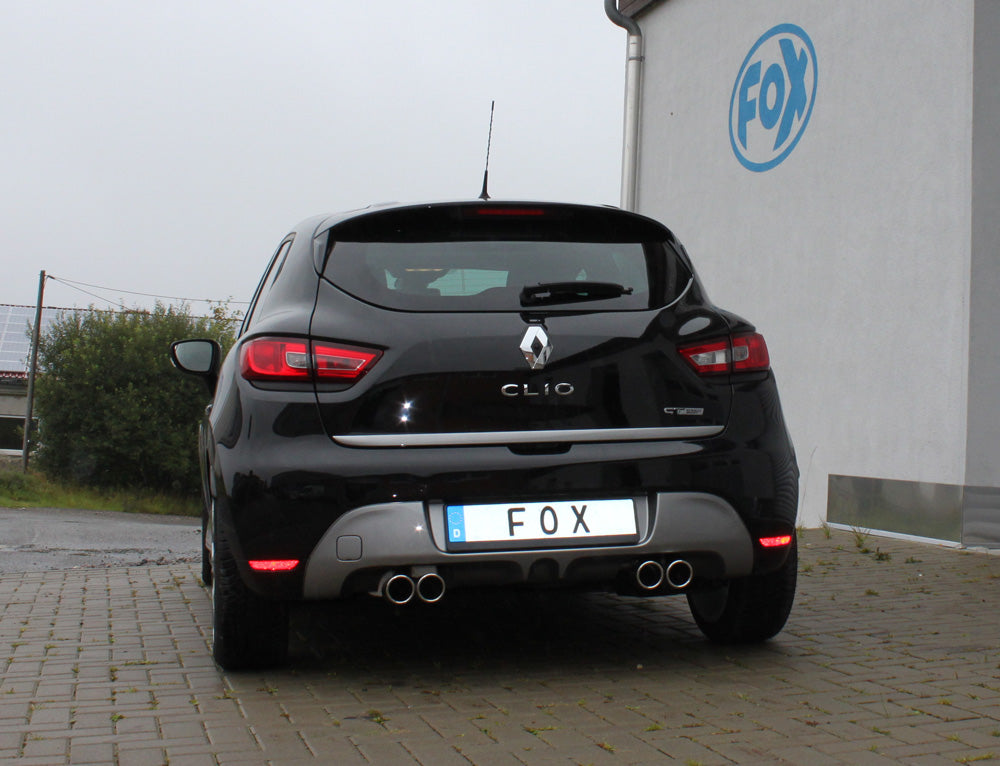 Renault Clio IV GT Endschalldämpfer Ausgang rechts/links - 2x76 Typ 16 rechts/links
