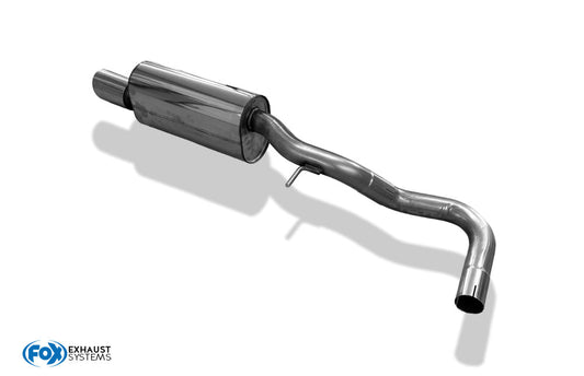 FOX Renault Clio V Endschalldämpfer - 1x100 Typ 16