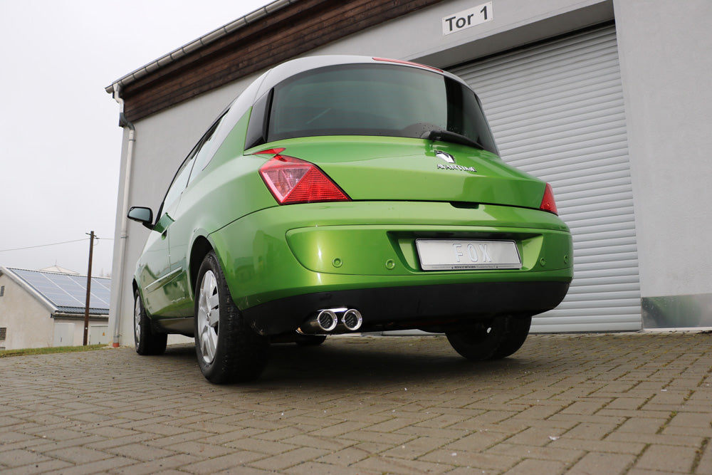 Renault Avantime Endschalldämpfer - 2x80 Typ 13