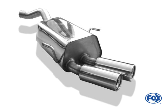 Renault Avantime Endschalldämpfer - 2x80 Typ 13