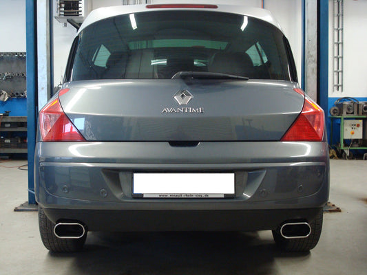 Renault Avantime Endschalldämpfer quer Ausgang rechts/links - 160x80 Typ 52 rechts/links