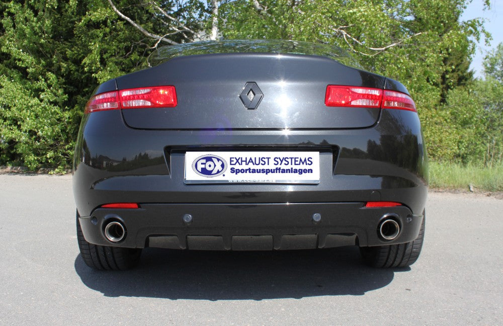 Renault Laguna III Coupe Endrohrpaar passend auf original Endschalldämpfer - 1x90 Typ 25 rechts/links