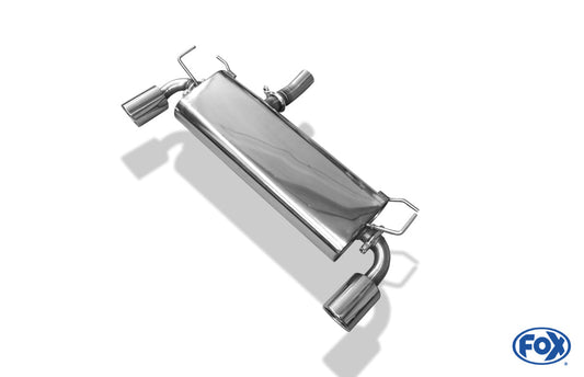 Renault Koleos Diesel Endschalldämpfer quer Ausgang rechts/links - 1x100 Typ 17 rechts/links