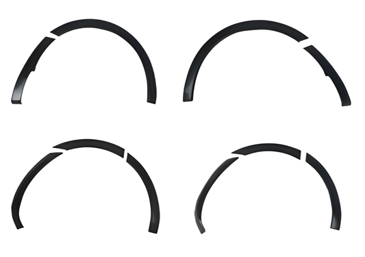 Oneway Radlaufleisten FORD Transit Custom MK1 2012-2018 (Schwarz Glanz) mit ABE TÜV