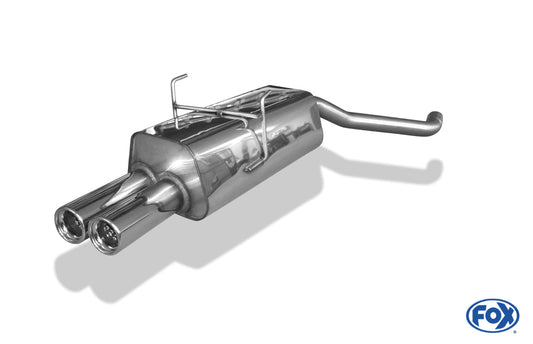 Rover 75 Typ RJ Limousine/ Tourer Endschalldämpfer - 2x76 Typ 13