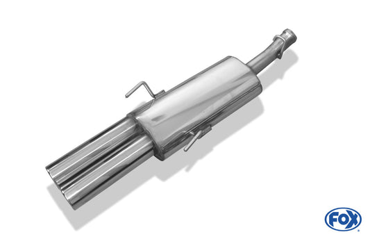 Saab 900 II Endschalldämpfer - 2x80 Typ 13