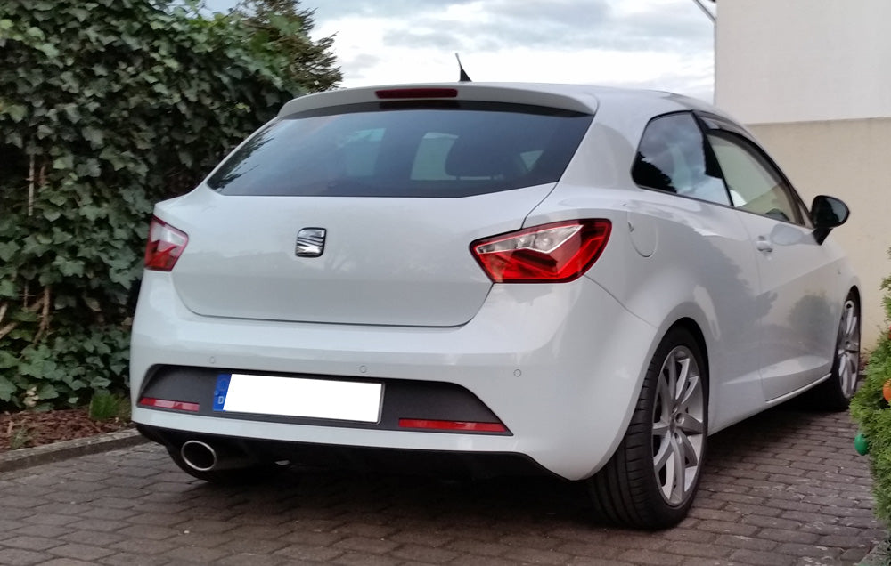 Seat Ibiza 6J Endschalldämpfer - 115x85 Typ 32