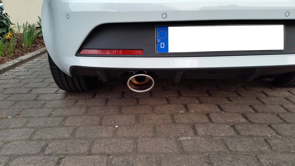 Seat Ibiza 6J Endschalldämpfer - 115x85 Typ 32