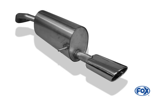 Seat Ibiza 6J Endschalldämpfer - 115x85 Typ 32