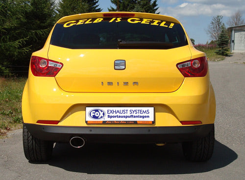 Seat Ibiza 6J Endschalldämpfer - 115x85 Typ 32