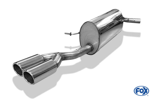 Seat Ibiza 6J ST Endschalldämpfer - 2x76 Typ 16