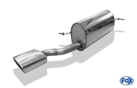 Seat Ibiza 6J ST Endschalldämpfer - 145x65 Typ 59