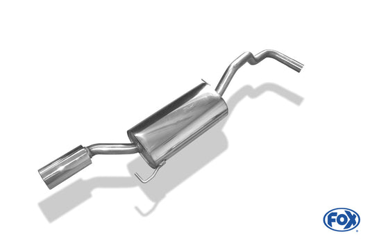 Seat Cordoba 6K, 6K/C/ VW Polo 6N Classic/ Variant Endschalldämpfer - 1x90 Typ 13