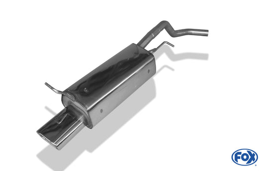 Seat Leon Typ 1M Endschalldämpfer - 135x80 Typ 53