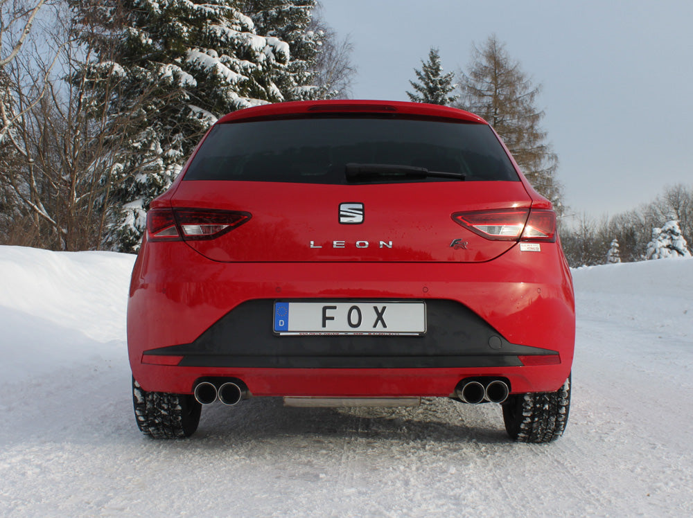 Seat Leon 5F - Einzelradaufhängung Endschalldämpfer Ausgang rechts/links - 2x80 Typ 25 rechts/links
