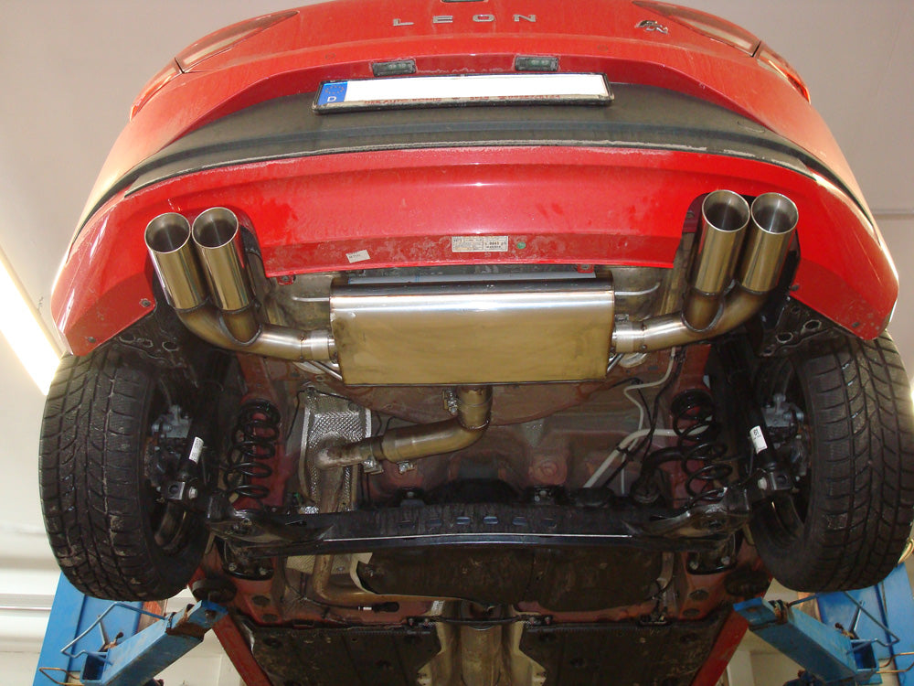 Seat Leon 5F Endschalldämpfer rechts/links - 2x80 type 25 rechts/links