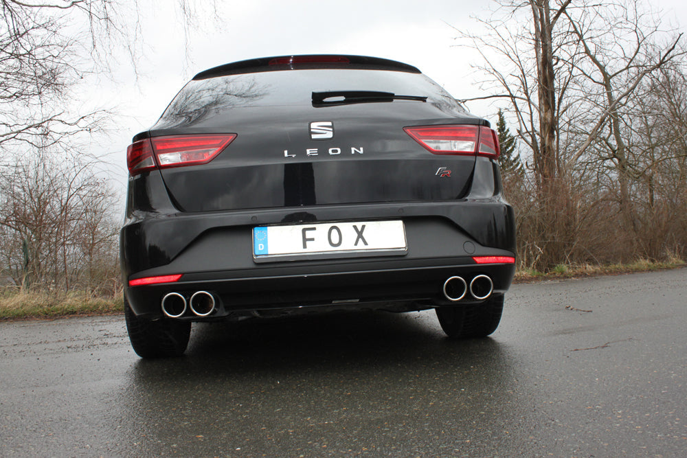 Seat Leon 5F ST - Einzelradaufhängung Endschalldämpfer rechts/links - 2x90 Typ 16 rechts/links