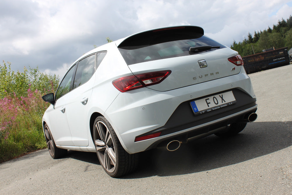 Seat Leon 5F Cupra Endschalldämpfer Ausgang rechts/links - 140x90 Typ 44 rechts/links