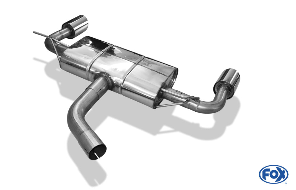 Seat Leon 5F - Einzelradaufhängung Endschalldämpfer Ausgang rechts/links - 1x100 Typ 25 rechts/links passend für Rieger Stoßstange