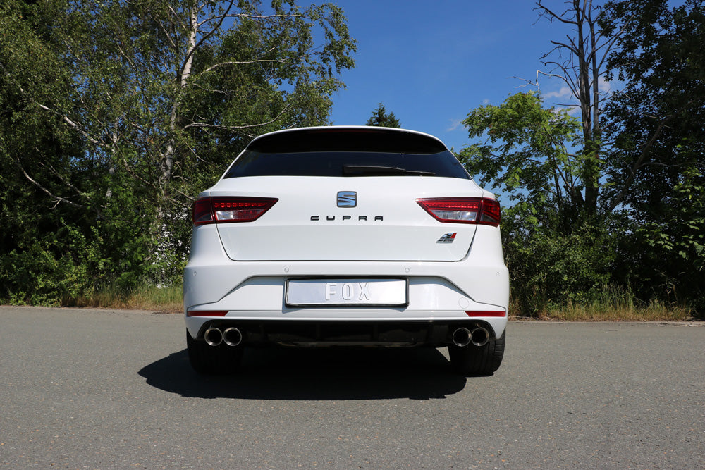 Seat Leon 5F ST - Cupra 300 Endschalldämpfer rechts/links - 2x80 Typ 25 rechts/links