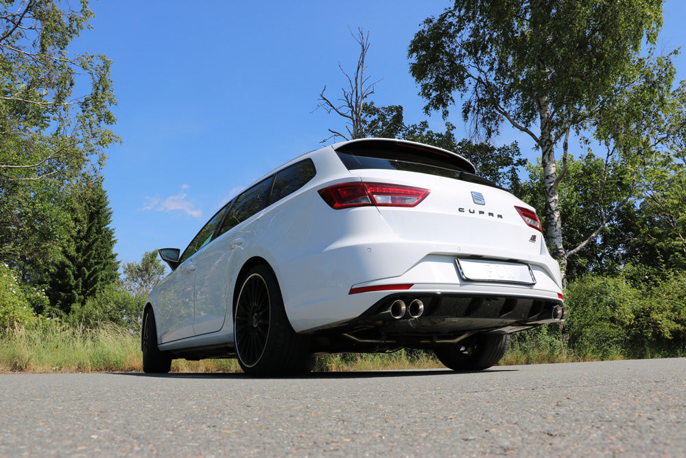 Seat Leon 5F ST - Cupra 290 mit OPF Halbanlage ab OPF Ausgang rechts/links - 2x80 Typ 25 rechts/links