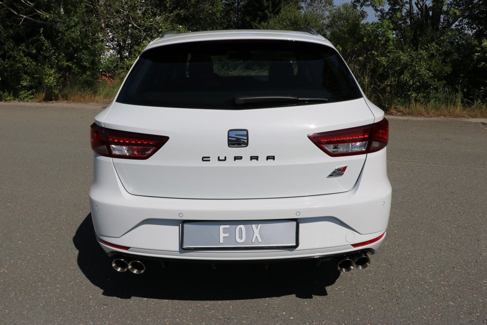 Seat Leon 5F ST - Cupra 300 Endschalldämpfer rechts/links - 2x80 Typ 25 rechts/links