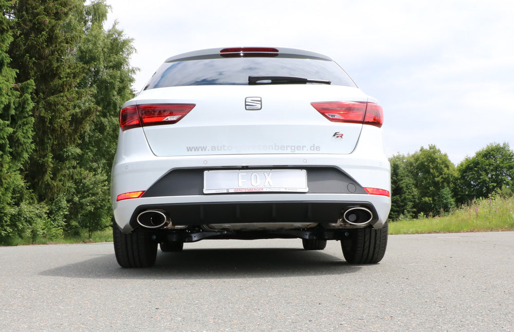 Seat Leon 5F ST - Starre Hinterachse Endschalldämpfer rechts/links - 160x90 Typ 38 rechts/links