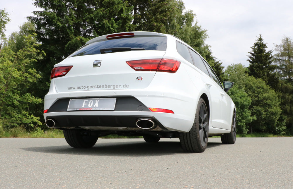 Seat Leon 5F ST - Starre Hinterachse Endschalldämpfer rechts/links - 160x90 Typ 38 rechts/links