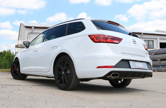 Seat Leon 5F ST - Einzelradaufhängung Endschalldämpfer rechts/links - 145x65 Typ 59 rechts/links