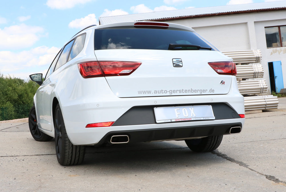 Seat Leon 5F ST - Einzelradaufhängung Endschalldämpfer rechts/links - 145x65 Typ 59 rechts/links