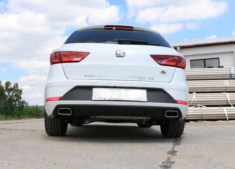 Seat Leon 5F ST - Einzelradaufhängung Endschalldämpfer rechts/links - 145x65 Typ 59 rechts/links