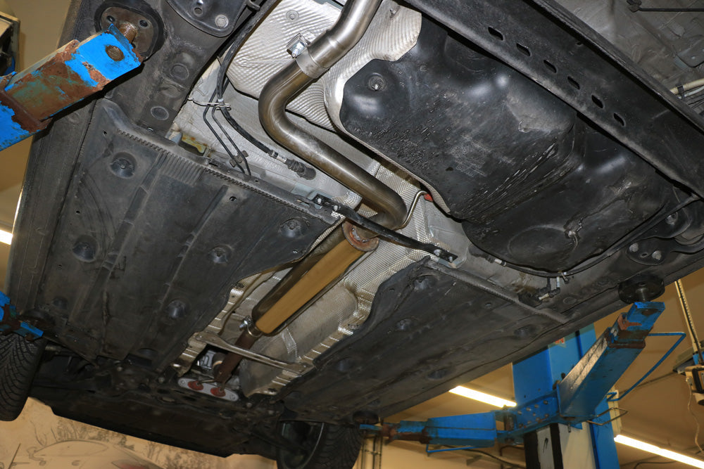 Seat Leon 5F ST - Starre Hinterachse Vorschalldämpfer