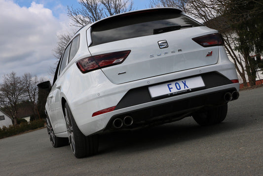 Seat Leon 5F ST 4x4 - Cupra 300 Endschalldämpfer rechts/links - 2x80 Typ 25 rechts/links
