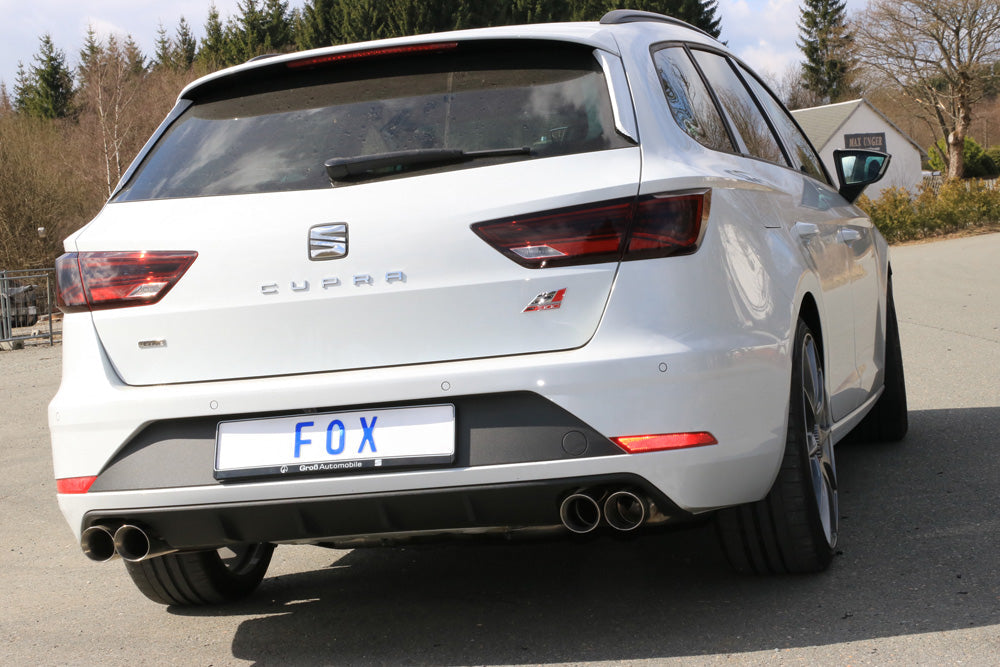 Seat Leon 5F ST 4x4 - Cupra 300 mit OPF Halbanlage ab OPF - 2x80 Typ 25 rechts/links