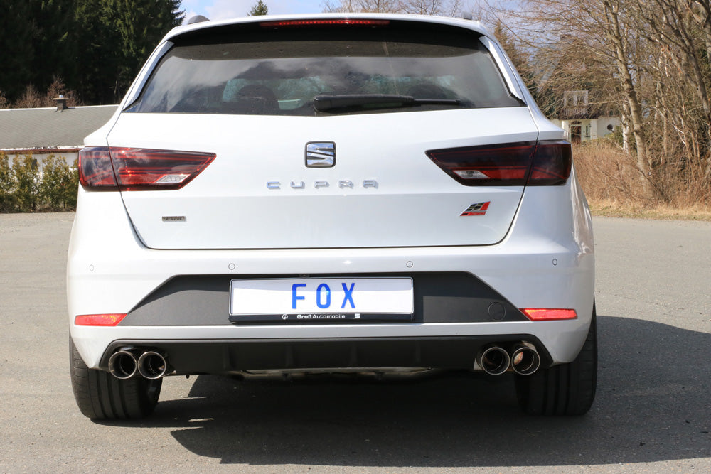 Seat Leon 5F ST 4x4 - Cupra 300 mit OPF Halbanlage ab OPF - 2x80 Typ 25 rechts/links