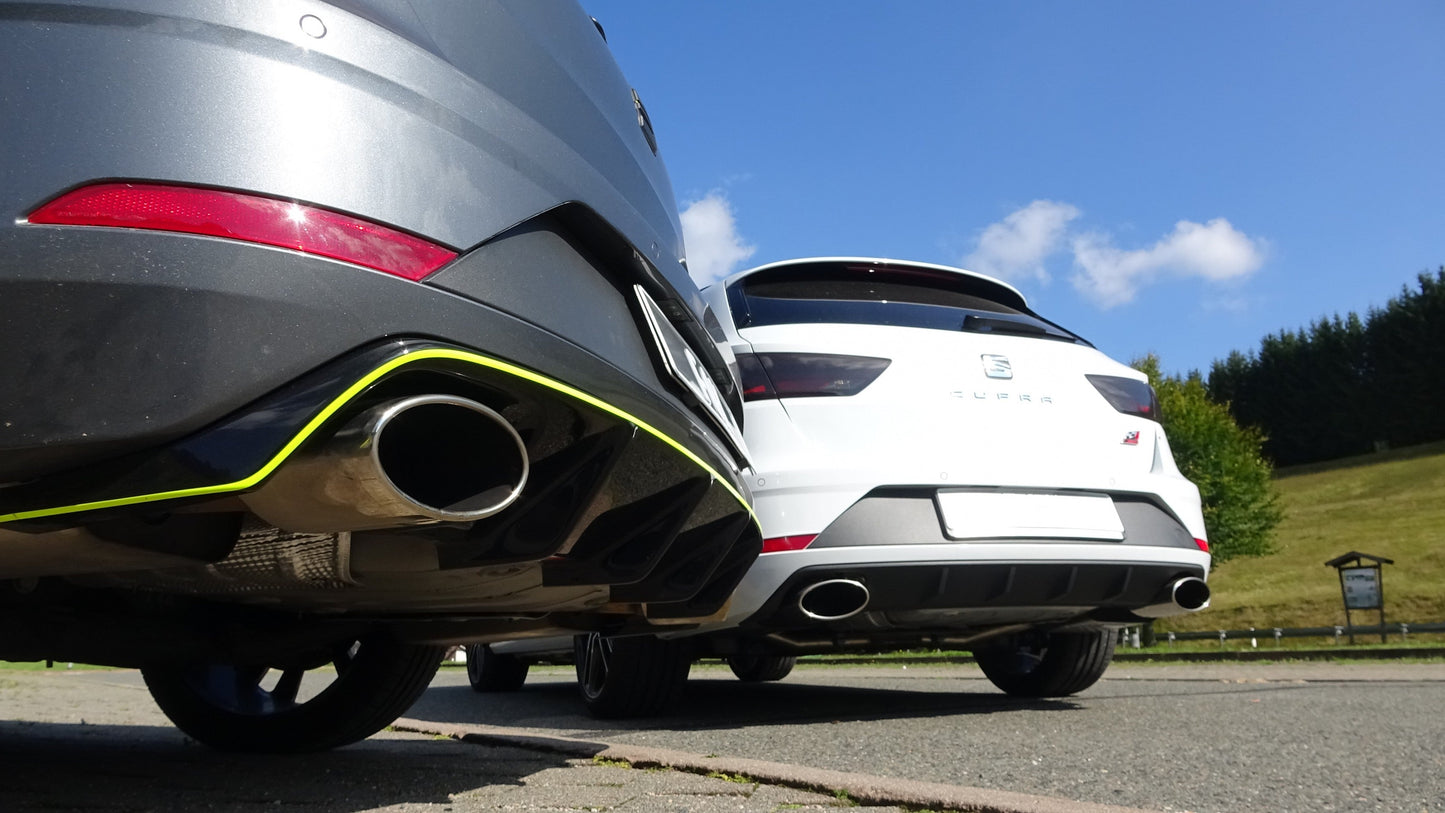 Seat Leon 5F ST 4x4 - Cupra 300 mit OPF Halbanlage ab OPF - 160x90 Typ 38 rechts/links