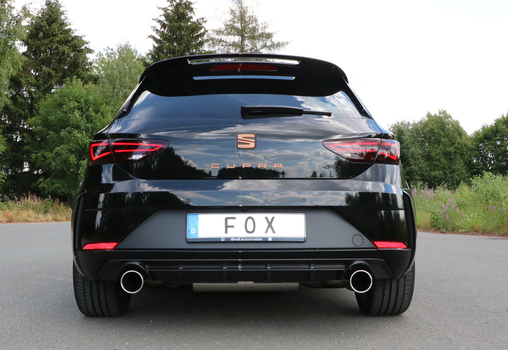Seat Leon 5F Cupra R Endschalldämpfer Ausgang rechts/links - 1x100 Typ 12 rechts/links
