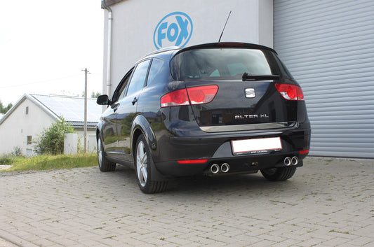Seat Altea XL 5P - Frontantrieb Endschalldämpfer Ausgang rechts/links - 2x80 Typ 17 rechts/links