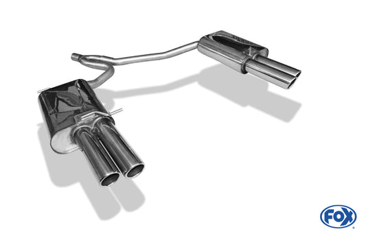 Seat Exeo 3R - Limousine/ Kombi (ST) Endschalldämpfer rechts/links - 2x76 Typ 16 rechts/links