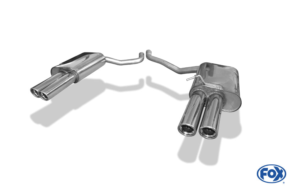 Seat Exeo 3R/ 3R ST - 2,0l TFSI Endschalldämpfer rechts/links zweiflutig - 2x76 Typ 17 rechts/links