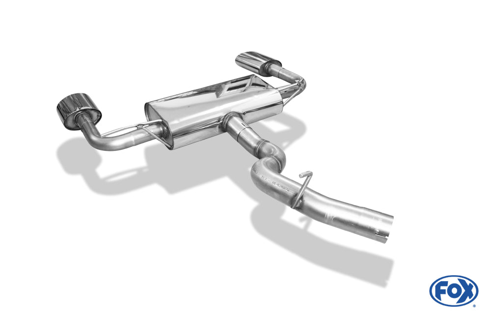 Seat Ateca 5FP - 4x4 Endschalldämpfer quer Ausgang rechts/links - 2x80 Typ 16 rechts/links