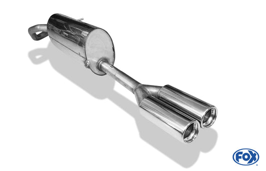 Skoda Fabia Typ 5J/NJ - Combi Endschalldämpfer - 2x76 Typ 13