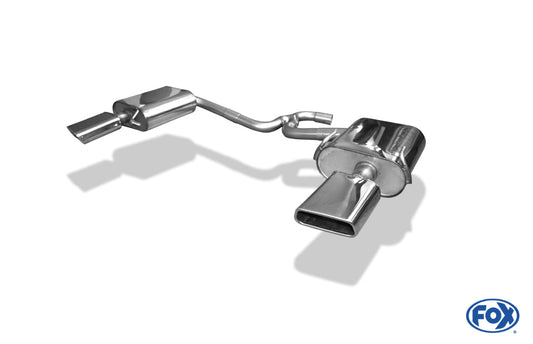 Skoda Octavia Typ 1Z 4x4 + Scout Endschalldämpfer rechts/links - 145x65 Typ 59 rechts/links