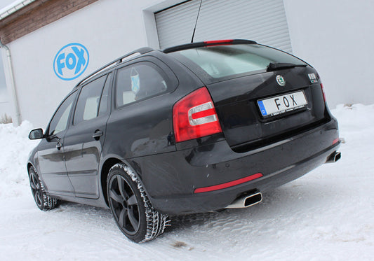 Skoda Octavia Typ 1Z inkl. Facelift Endschalldämpfer rechts/links - 145x65 Typ 59 rechts/links